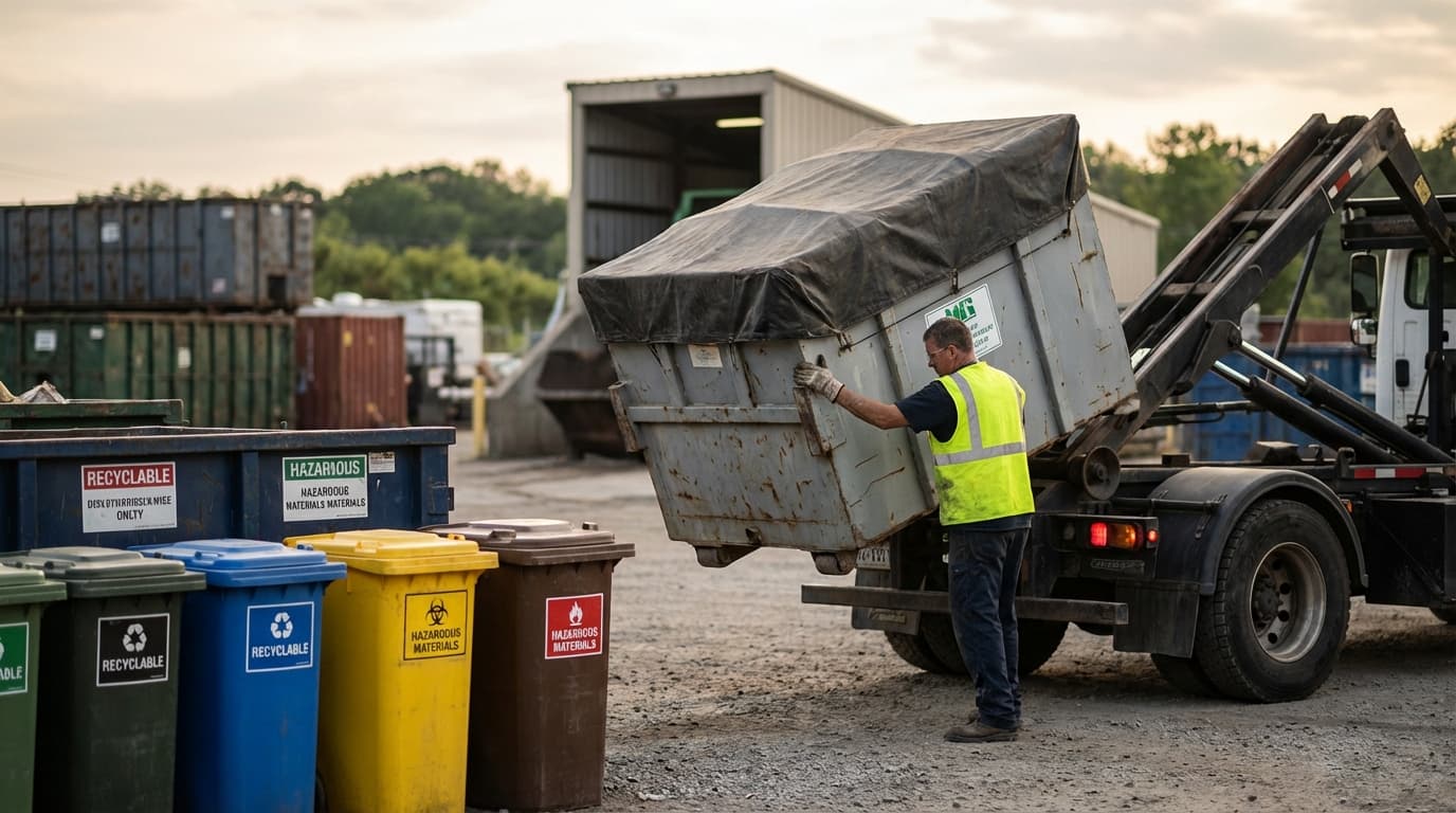5 kroków do bezpiecznego wywozu odpadów