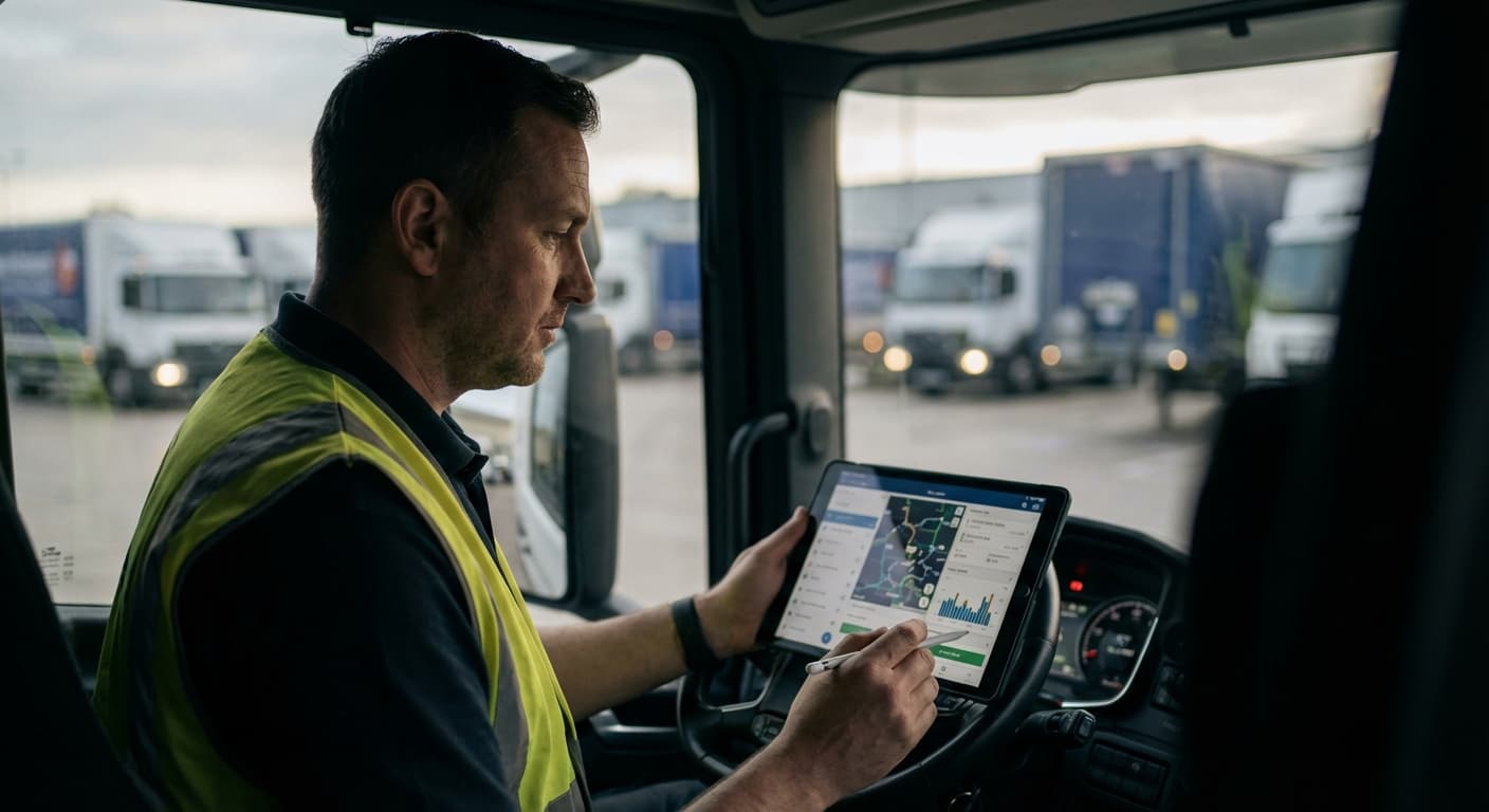 Znaczenie danych w optymalizacji pracy kierowców.